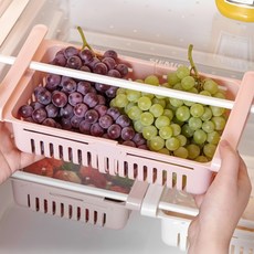 다용도 슬라이드 냉장고 수납선반 서랍선반 정리함, 1개, 상세페이지 참조