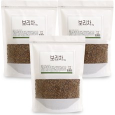 자연한잔 보리차 국내산 볶은 통보리차 주문후생산, 3개, 1개입, 1kg