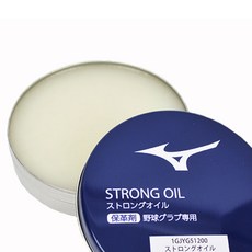 미즈노 스트롱 글러브 오일크림 투명 51200 55ml 가죽관리, 1개