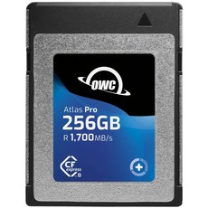 OWC 256GB Atlas Pro CFexpress Type B 1500MBs 1700MBs 고성능 메모리 카드 전문 등급, 1개