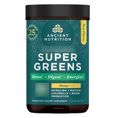ANCIENT NUTRITION 超級綠芒果, 1個, 192.8g
