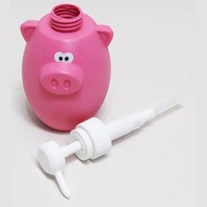 욕실정리용품 분홍돼지 샴푸통 주방세제디스펜서 93162ea 1(pc), 1개