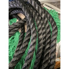 신한로프 PP ROPE 검정로프 5mm 5.5mm 6mm 7mm 8mm 9mm 10mm 12mm 14mm 50미터 단위판매, 1개, 블랙