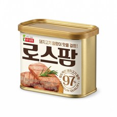 롯데 로스팜 340g x24캔 / 햄 런천미트 부대찌개용, 24개