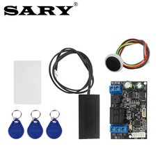 휴대 전화 NFC 13.56 지문 모듈 MHZ 릴레이 제어 IC 카드 컨트롤러 보드 액세스 인식, IC and NFC and S3