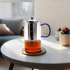 유리차주전자 1.2L DY-772 티포트 직, 1개, 상세페이지 참조