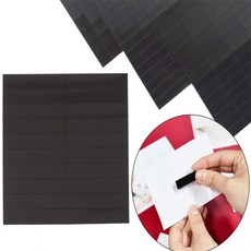 팥들 조각 고무자석 사이즈선택 쇼케이스자석, 50 x 15mm (30P)