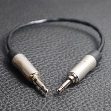 12V 트리거 케이블 (카나레 3.5 모노) / 성주공방 100% 커스텀 제작, 1개, 실버, 30cm