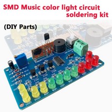 DS NV 전자 DIY 입문 키트 납땜 실용 기판 초보자 교육 회로 생산 연습, music color