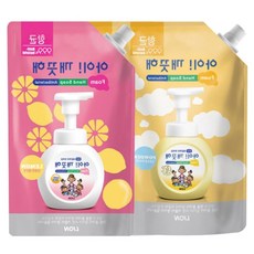코벡사 핸드워시 리필 600ml 레몬향 저자극 부드러운거품 손씨기 핸드솝
