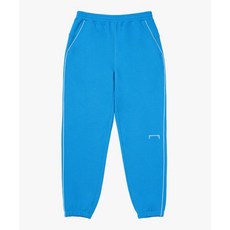 골스튜디오 GOALSTUDIO SMALL LOGO PIPING JOGGER-BLUE 225394