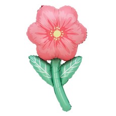 파티짱 라지 꽃 송이 풍선 호일 은박 파티, 1개, 라지꽃송이(매트플라워)