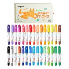 【JarMelo 原創美玩】可水洗創藝蛋彩筆/速乾塗鴉彩繪筆(30色), 1個