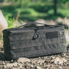 VENTLAX 戰術收納包 MOLLE 系統多功能置物箱, L號, 1個