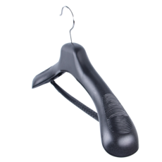 西裝用衣架XL, 4個, 黑色