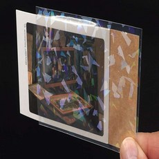 10P 61x88mm 투명탑로더 투명포카슬리브 카드슬리브, 큰별
