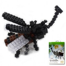 글로벌이지 이지 툭툭블럭 장수풍뎅이 숲속작은친구들3, 상세페이지 참조