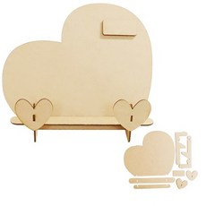 MDF 독서대 DIY만들기 하트 우드독서대 아기우드독서대 우드만들기키트, 20개