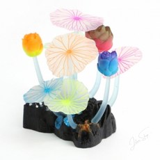 라온샵 야광 연꽃 인조수초 열대어수초