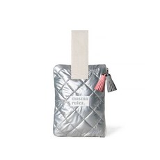 마스마룰즈 Strap pouch_Stitched rib본 quilt Silver 390402