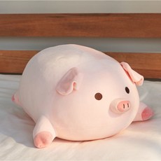 小豬抱枕 毛絨玩具 睡覺夾腿枕