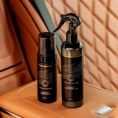 불스원 루나틱폴리시 페더소프트 데일리 세트 실내세차 가죽클리너 140ml컨디셔너 300ml 397088, 불스원 가죽키링루나틱폴리시 페더소프트 데일리 세트 실내, 1