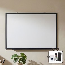 토탈하얀칠판 일반 화이트보드 (블랙우드), 블랙우드