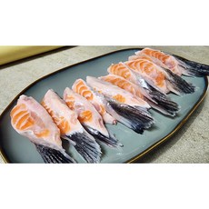 행가가격 (냉동)생연어 파지 연어 자투리살 연어샐러드 연어구이, 1개, 연어 배꼽살10개