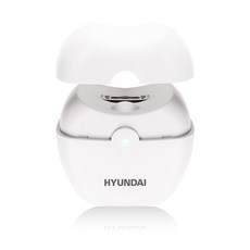 HYUNDAI 電動磨甲器，安全修剪，靜音設計，Type-C充電, 1個, 白色
