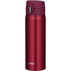 서모스 수통 진공 단열 휴대용 머그잔 500ml 와인 레드 JOH-500 WNR