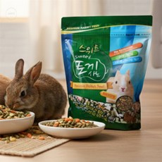 소담하우스 애완토끼사료 몬지토끼사료, 710g, 1개