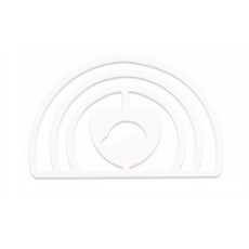 까마느 야구모자 캡 커브 굴곡 변형방지 거치대, 화이트, 1개