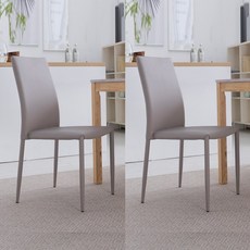 리바트 토핑 체어, 그레이, 2개