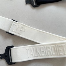 [ 자체제작 ] 토크버디투미 로고 엘라스틱 밴딩 벨트, 아이보리, 1개