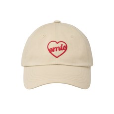 emis 愛心 LOGO 裝飾帽