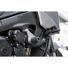 【安全屋】日本 OVER Racing KATANA (19-) 防倒球 引擎滑塊 車身防倒球 SUZUKI, 銀色 (請先詢問商品庫存), 1個