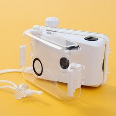 토이카메라 방수 화이트 유아카메라 어린이 필름카메라, 1개, 상세정보참조