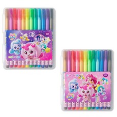 슈팅스타 캐치티니핑5 12색 사인펜 랜덤발송