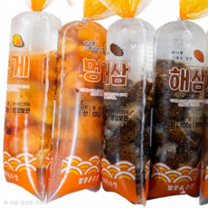 남해안 손질 깐멍게 활해삼 세트 회 비빔밥 생해삼, 1박스, 200g+200g