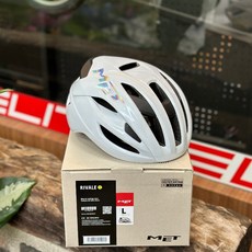 MET RIVALE 自行車安全帽, 白, 5個