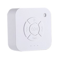 白噪音助眠機 安撫音樂 助眠器 寶寶安撫神器 睡眠音樂 柔和燈光 嬰兒白噪音機 安撫助眠機 仿子宮心跳聲, 1個, Q1