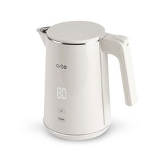 오르테 올스텐 스마트 전기포트 보온 분유 커피 온도조절 주전자 1L, 크림화이트