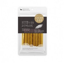 퍼피아이 시니어 소프트 건강함을 담은 강아지 간식, 고구마스틱, 80g, 6개