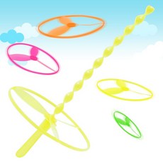 꽈배기 플라잉 낙하산놀이 야외 장난감, 본상품선택, 1개