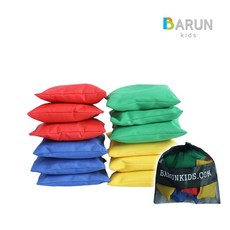 바른키즈 칼라빈백 오리지날 12개세트 / 콩주머니, 본상품선택, 12개