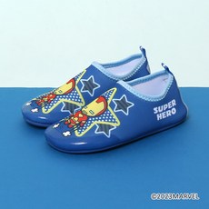 마블 아이언맨 펀치 키즈 남아 아쿠아슈즈