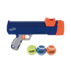 NERF DOG 網球發射器，附3顆網球, 詳見包裝, 詳見包裝