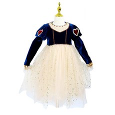 Cavort 女童款公主心形白雪公主連身裙