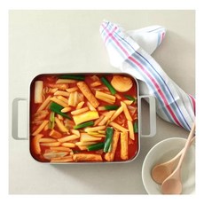 쿡에버 스테인리스 사각팬 오븐 가스용