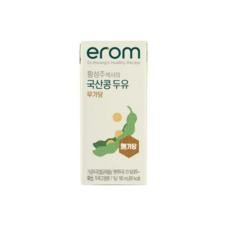 이롬 황성주 박사의 국산콩 두유 무가당, 190ml, 5개